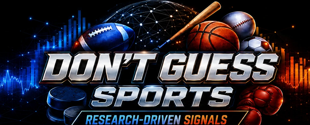 Don't Guess Sports — Research-Driven Signals